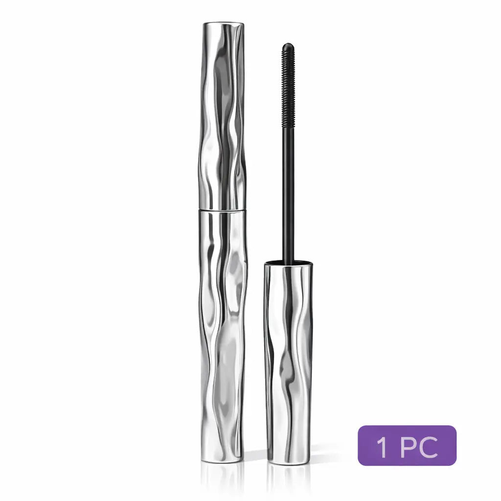 Lengthening and Curling Mascara - Features a Special Steel Spiral Brush Head,Long-Lasting and Waterproof, Maintains Makeup for 24 Hours,Is Smudge-Proof,Does Not Clump,And Keeps Each Lash Long and Curled for an Extended Period.