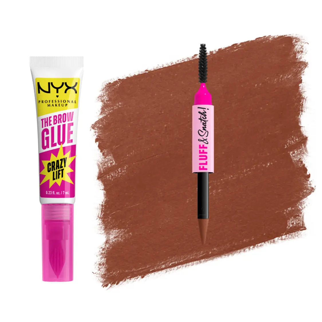 [NEW & EXCLUSIVE] Fluff & Snatch Brow Powder Pen, 24H Wear, Cream to Powder Eyebrow, Transfer-Resistant Formula, NYX Professional Makeup