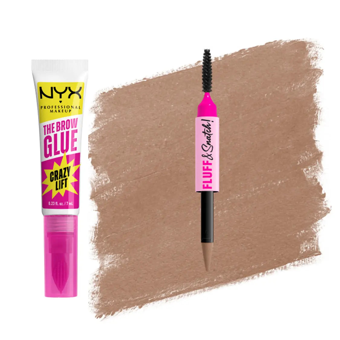 [NEW & EXCLUSIVE] Fluff & Snatch Brow Powder Pen, 24H Wear, Cream to Powder Eyebrow, Transfer-Resistant Formula, NYX Professional Makeup