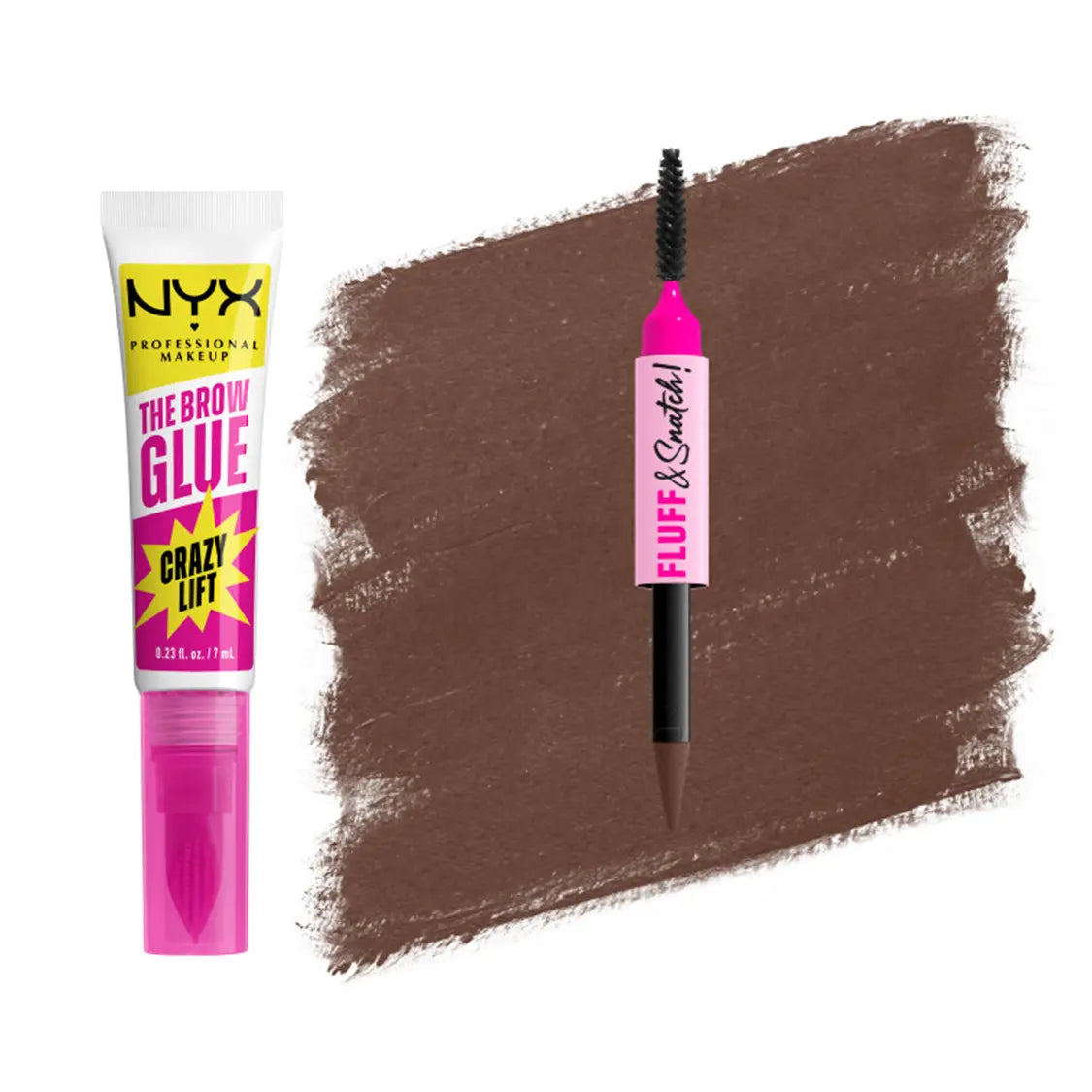 [NEW & EXCLUSIVE] Fluff & Snatch Brow Powder Pen, 24H Wear, Cream to Powder Eyebrow, Transfer-Resistant Formula, NYX Professional Makeup