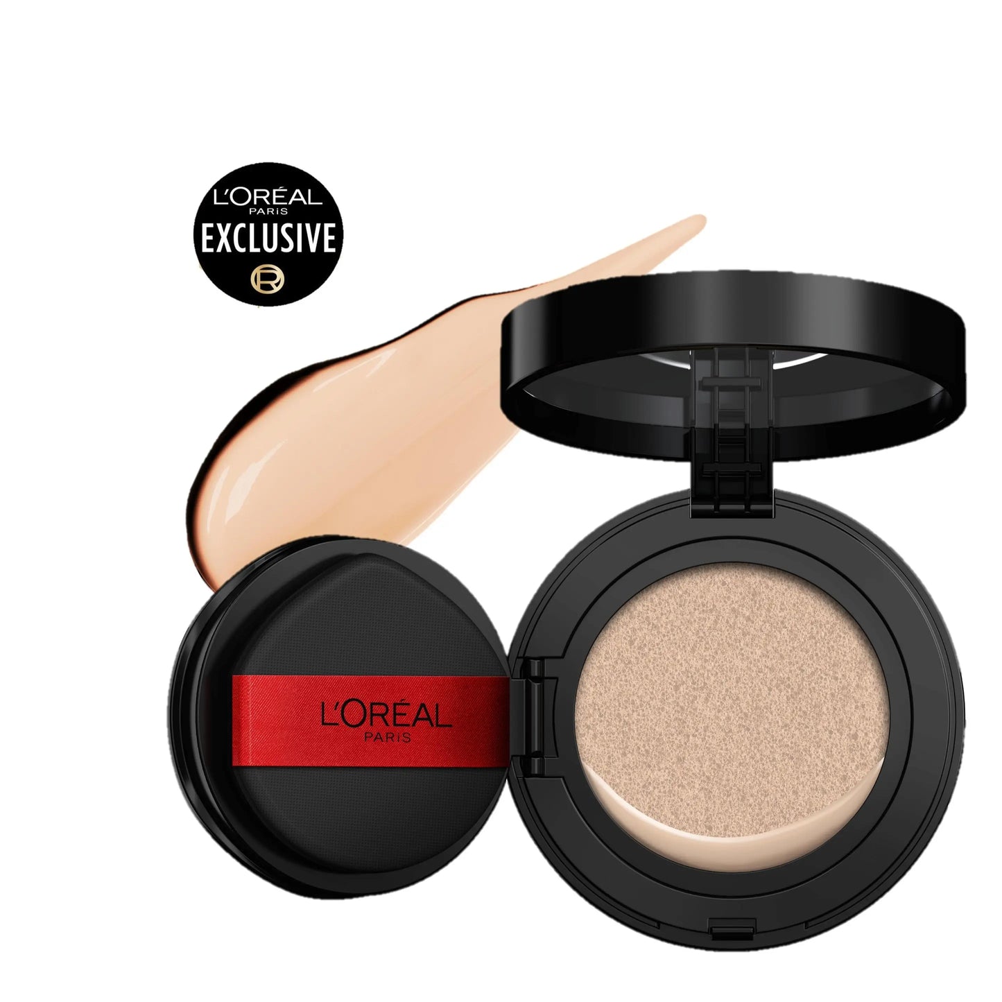 [New & Exclusive]: Infallible Cushion Foundation, Weightless Buildable Coverage, 24H Longwear, Waterproof & Transfer-Resistant, Safe for All Skin Types,L'Oréal Paris