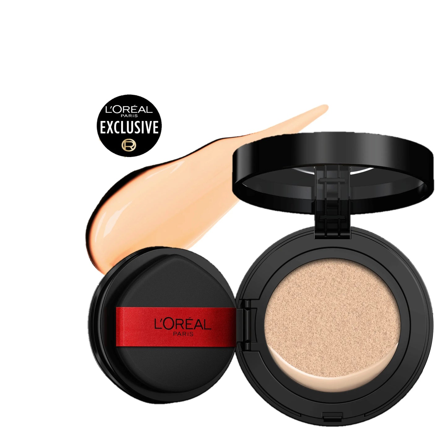 [New & Exclusive]: Infallible Cushion Foundation, Weightless Buildable Coverage, 24H Longwear, Waterproof & Transfer-Resistant, Safe for All Skin Types,L'Oréal Paris