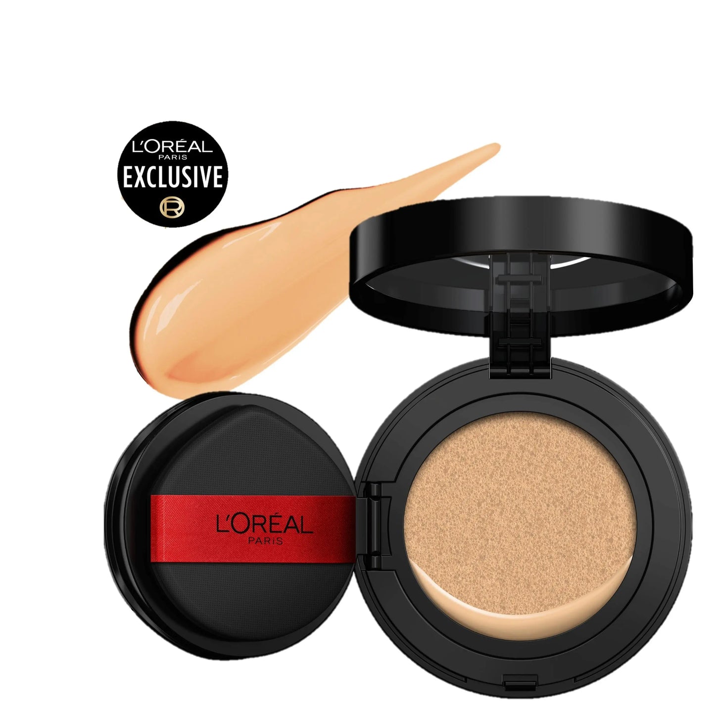 [New & Exclusive]: Infallible Cushion Foundation, Weightless Buildable Coverage, 24H Longwear, Waterproof & Transfer-Resistant, Safe for All Skin Types,L'Oréal Paris