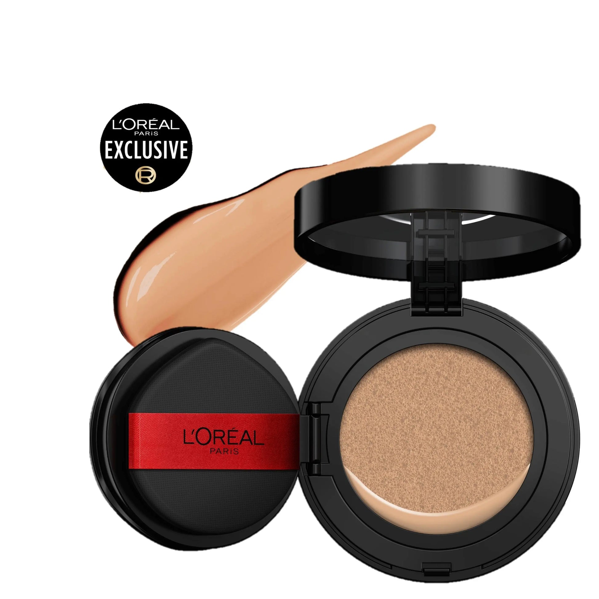 [New & Exclusive]: Infallible Cushion Foundation, Weightless Buildable Coverage, 24H Longwear, Waterproof & Transfer-Resistant, Safe for All Skin Types,L'Oréal Paris