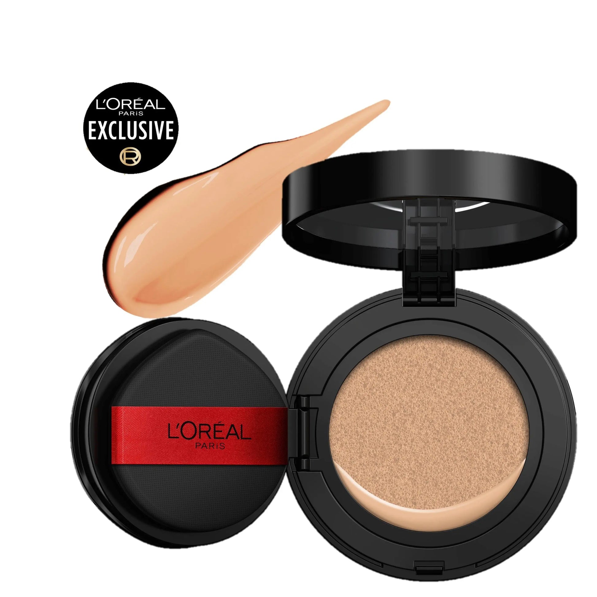 [New & Exclusive]: Infallible Cushion Foundation, Weightless Buildable Coverage, 24H Longwear, Waterproof & Transfer-Resistant, Safe for All Skin Types,L'Oréal Paris