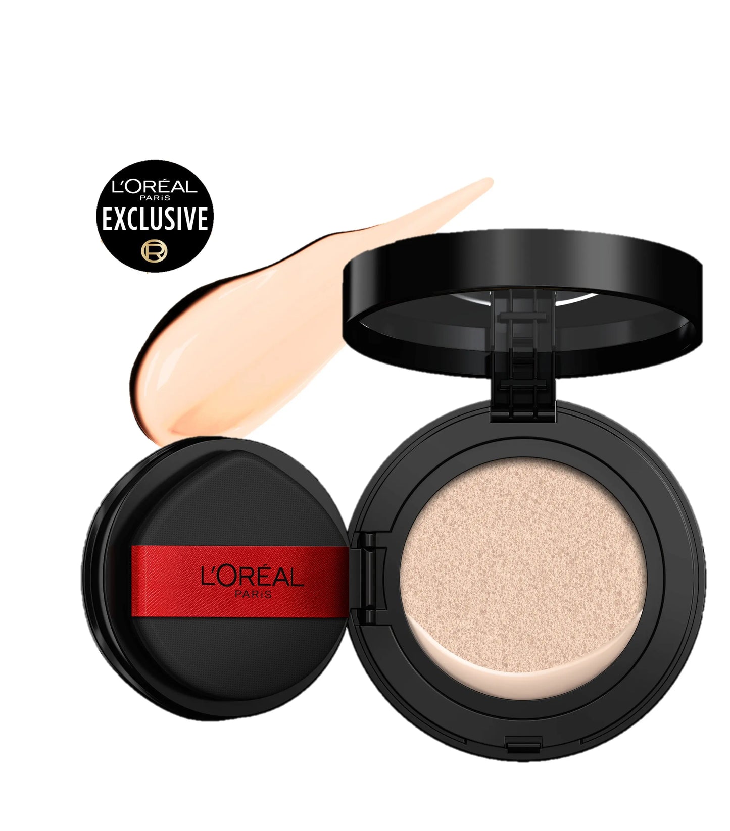 [New & Exclusive]: Infallible Cushion Foundation, Weightless Buildable Coverage, 24H Longwear, Waterproof & Transfer-Resistant, Safe for All Skin Types,L'Oréal Paris