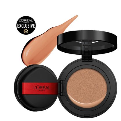 [New & Exclusive]: Infallible Cushion Foundation, Weightless Buildable Coverage, 24H Longwear, Waterproof & Transfer-Resistant, Safe for All Skin Types,L'Oréal Paris