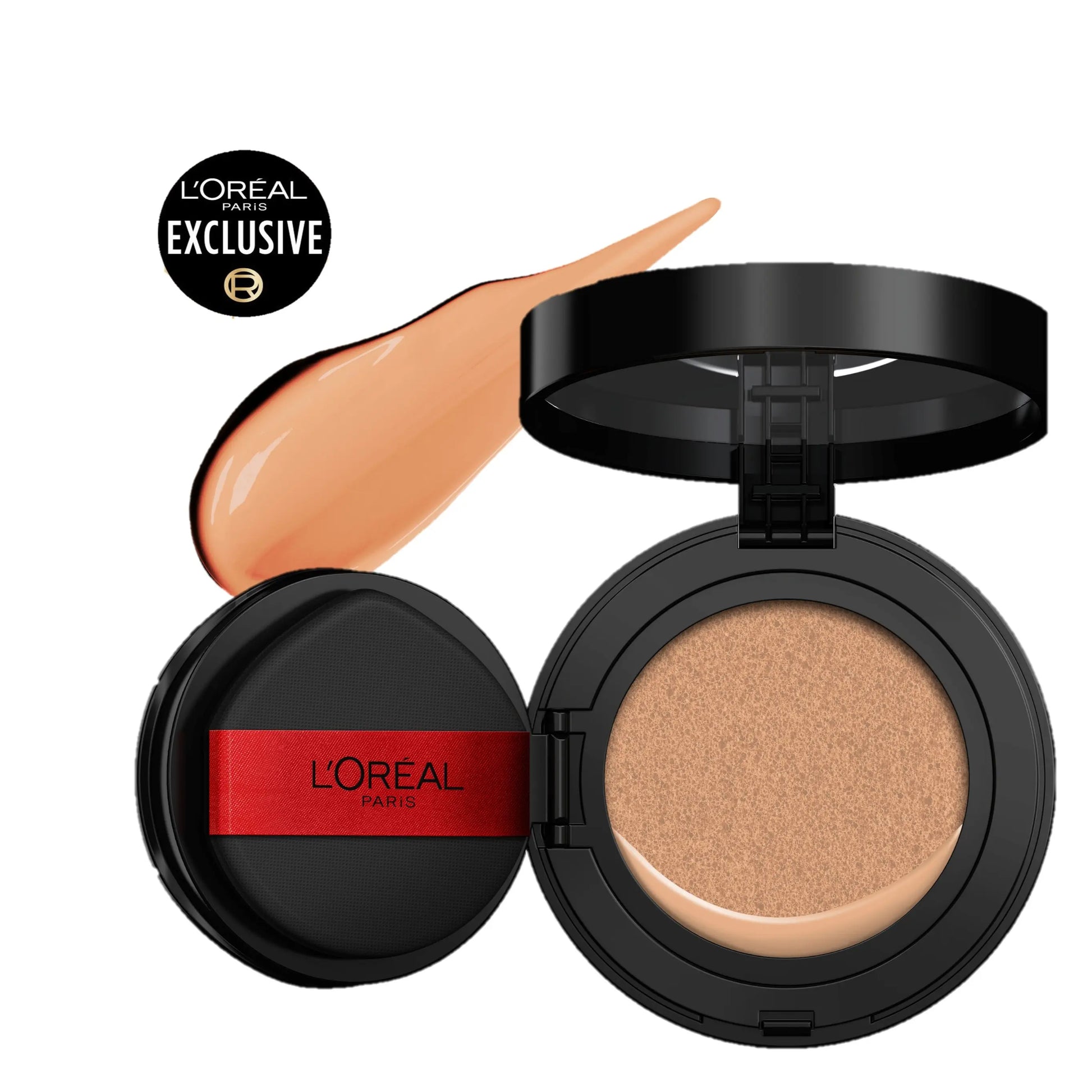 [New & Exclusive]: Infallible Cushion Foundation, Weightless Buildable Coverage, 24H Longwear, Waterproof & Transfer-Resistant, Safe for All Skin Types,L'Oréal Paris