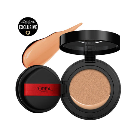 [New & Exclusive]: Infallible Cushion Foundation, Weightless Buildable Coverage, 24H Longwear, Waterproof & Transfer-Resistant, Safe for All Skin Types,L'Oréal Paris