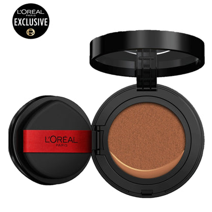 [New & Exclusive]: Infallible Cushion Foundation, Weightless Buildable Coverage, 24H Longwear, Waterproof & Transfer-Resistant, Safe for All Skin Types,L'Oréal Paris